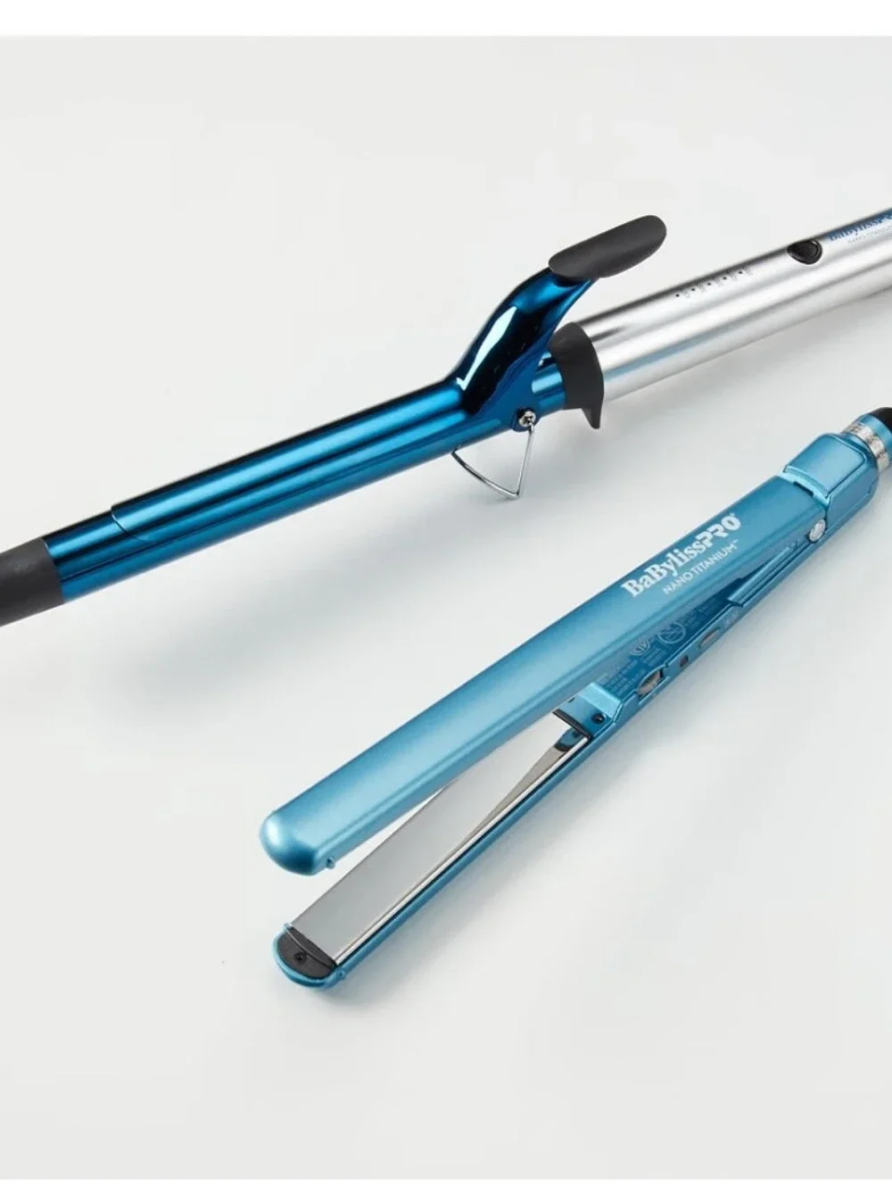 BaBylissPro Nano Titanium Ultra-Thin Flat Iron & 1